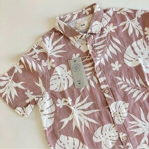 Folk Tropical Camp Shirt*